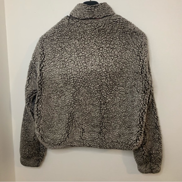 Garage brown Teddy jacket - Picture 4 of 9